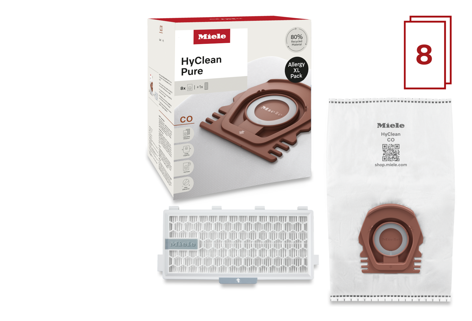 Accessories/Consumables (A&C) - CO Allergy XL HyClean Pure - 2