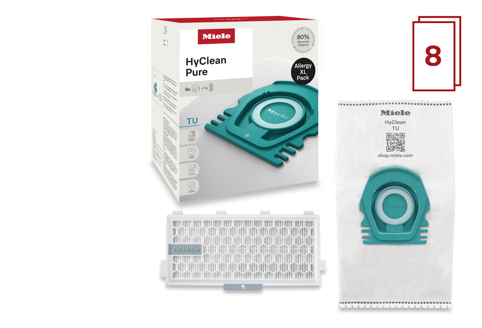 Accessories - TU Allergy XL HyClean Pure - 2