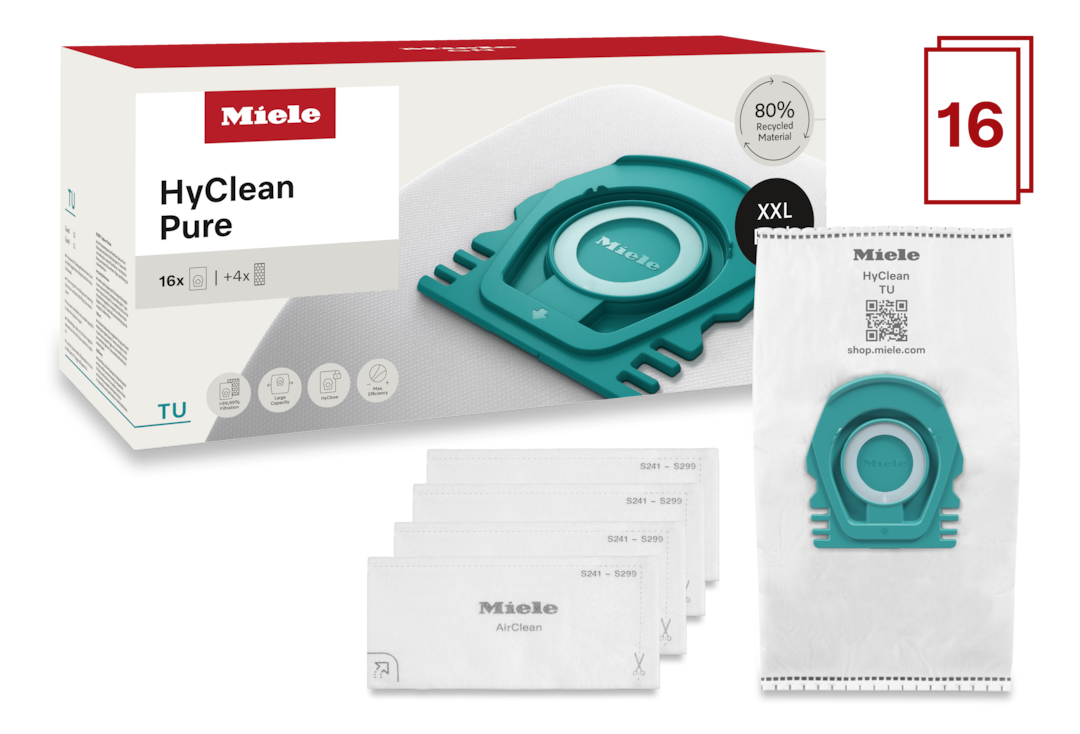 Zestaw worków Miele TU XXL HyClean Pure