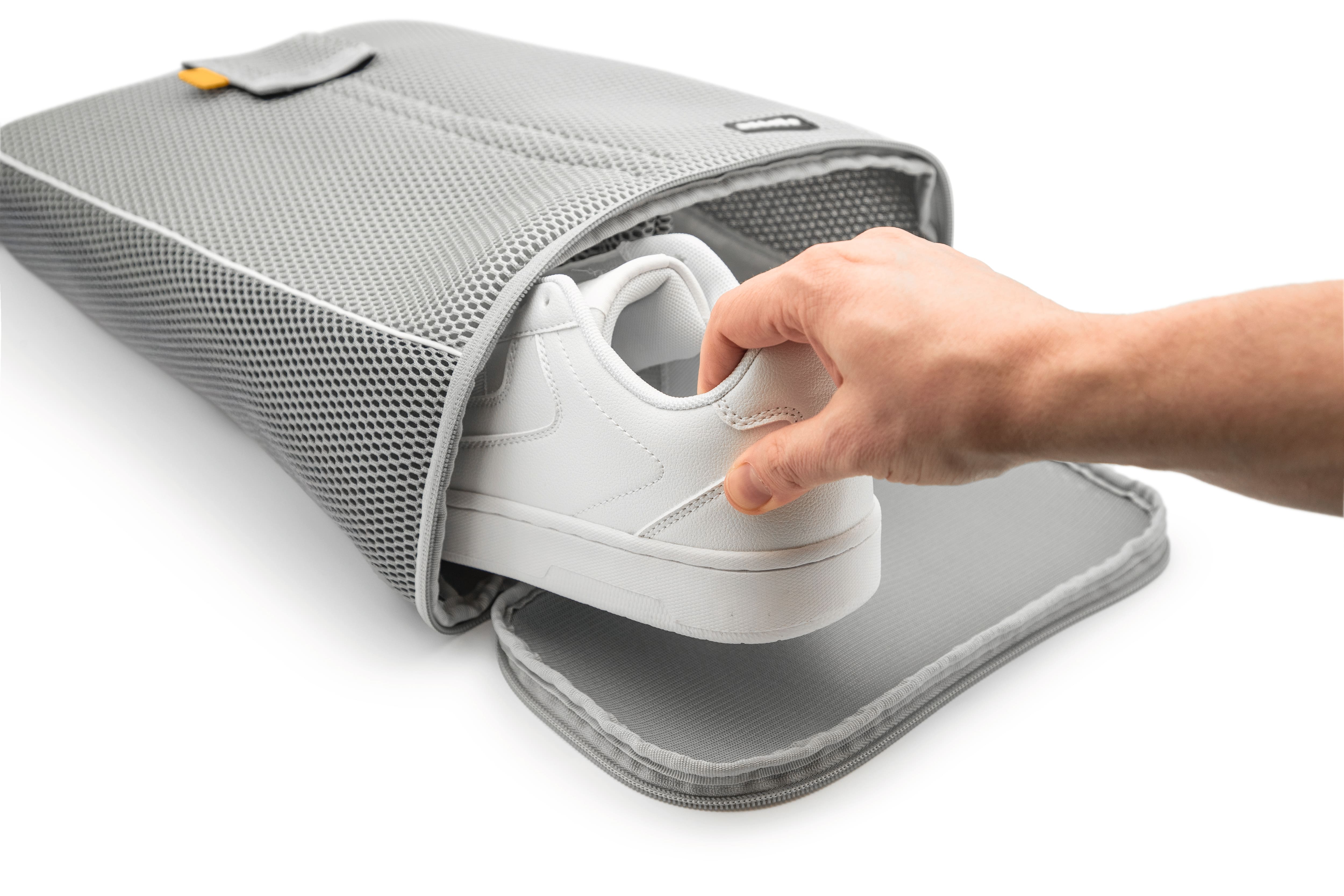 Sneaker in sneakerwaszak