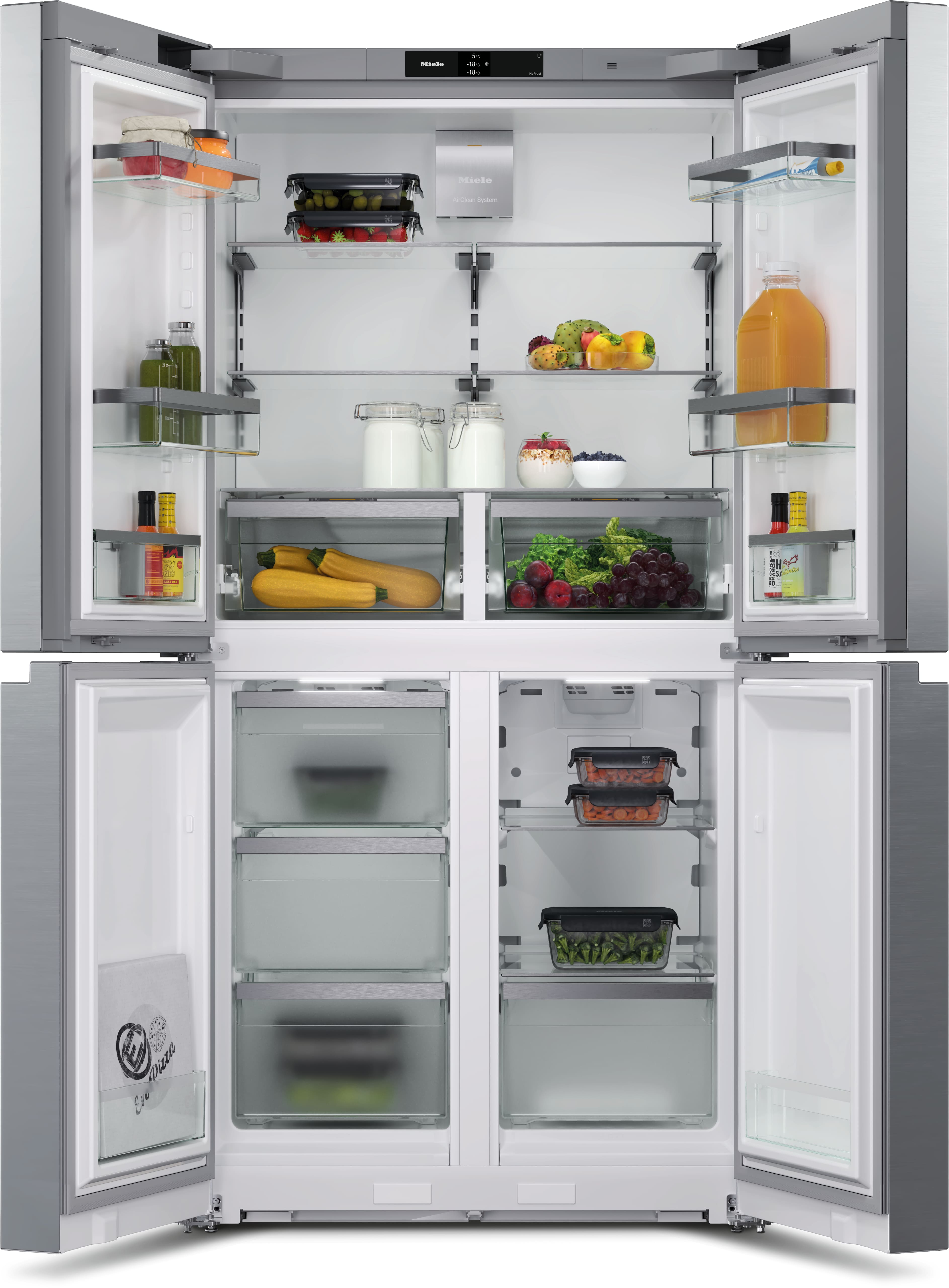 Miele - KFFD 6741 Edelstahl CleanSteel – Kühl- und Gefriergeräte - 2