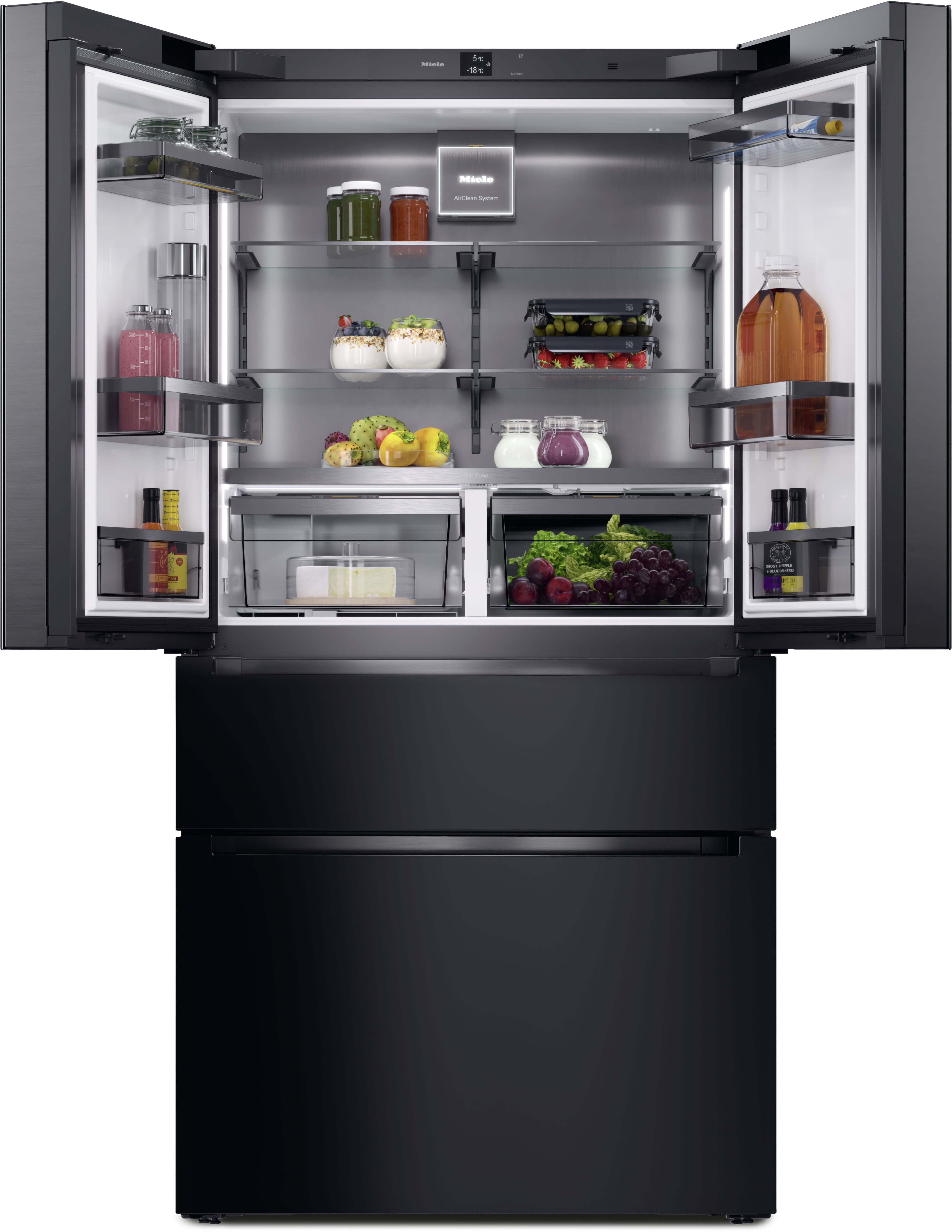Miele - KFFD 6867 Obsidianschwarz matt – Kühl- und Gefriergeräte - 2