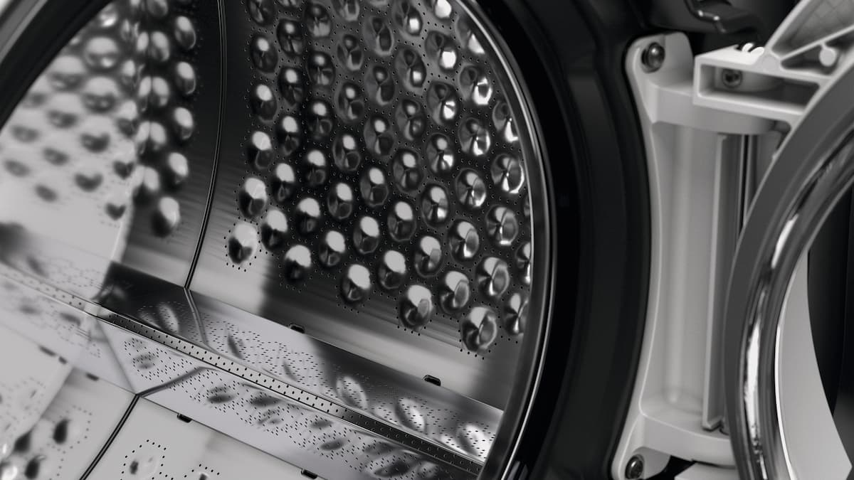 A detailed view of the Miele honeycomb drum 2.0