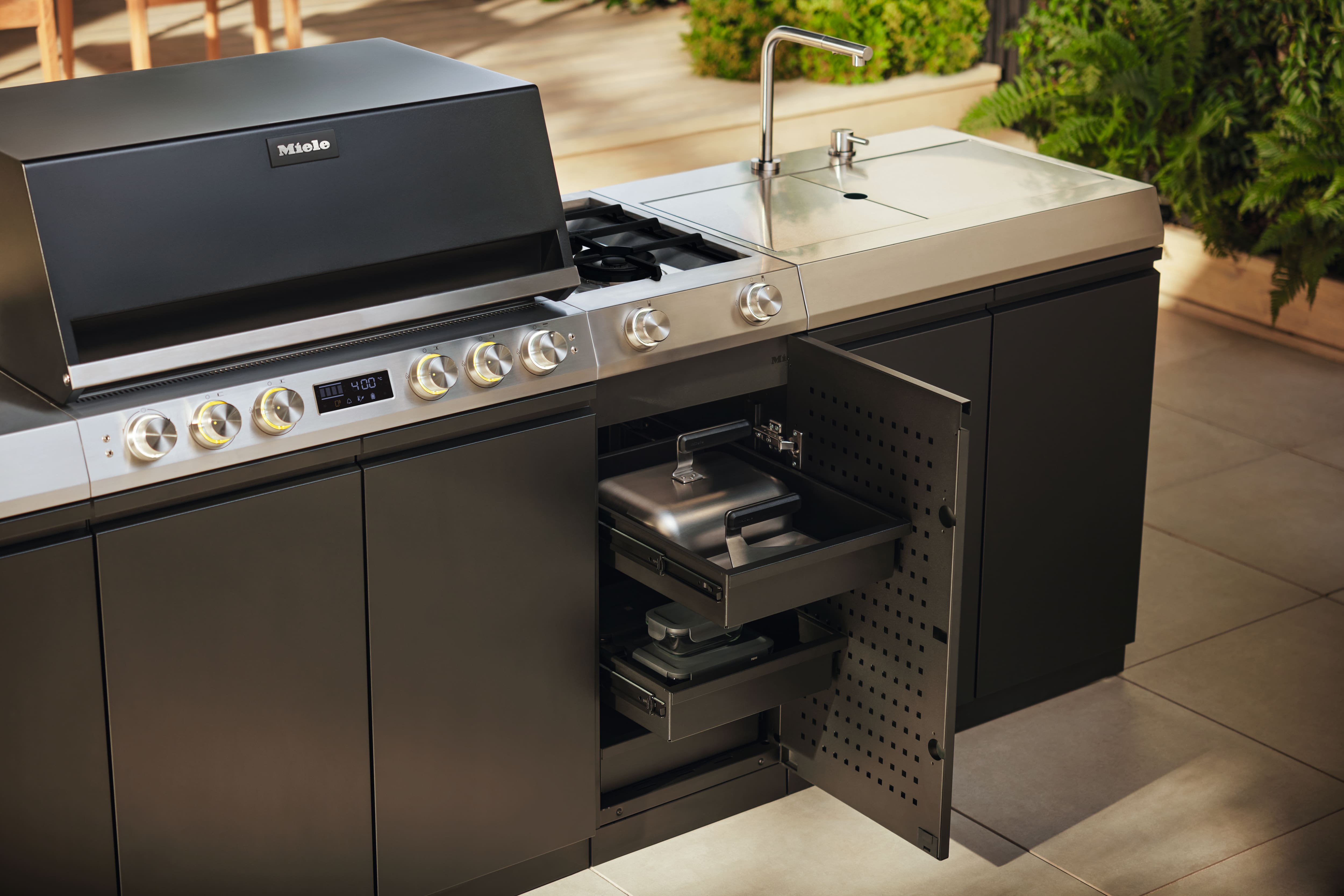 Miele - DrawerManager M – Accessori Outdoor Cooking - 2 Miele - DrawerManager M – Accessori Outdoor Cooking - 2