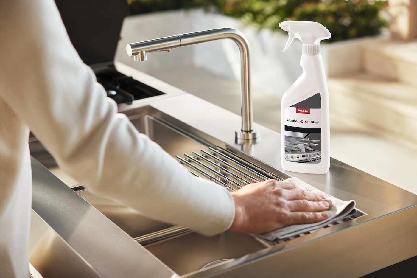 OutdoorClean Steel 500ml product photo View3 ZOOM