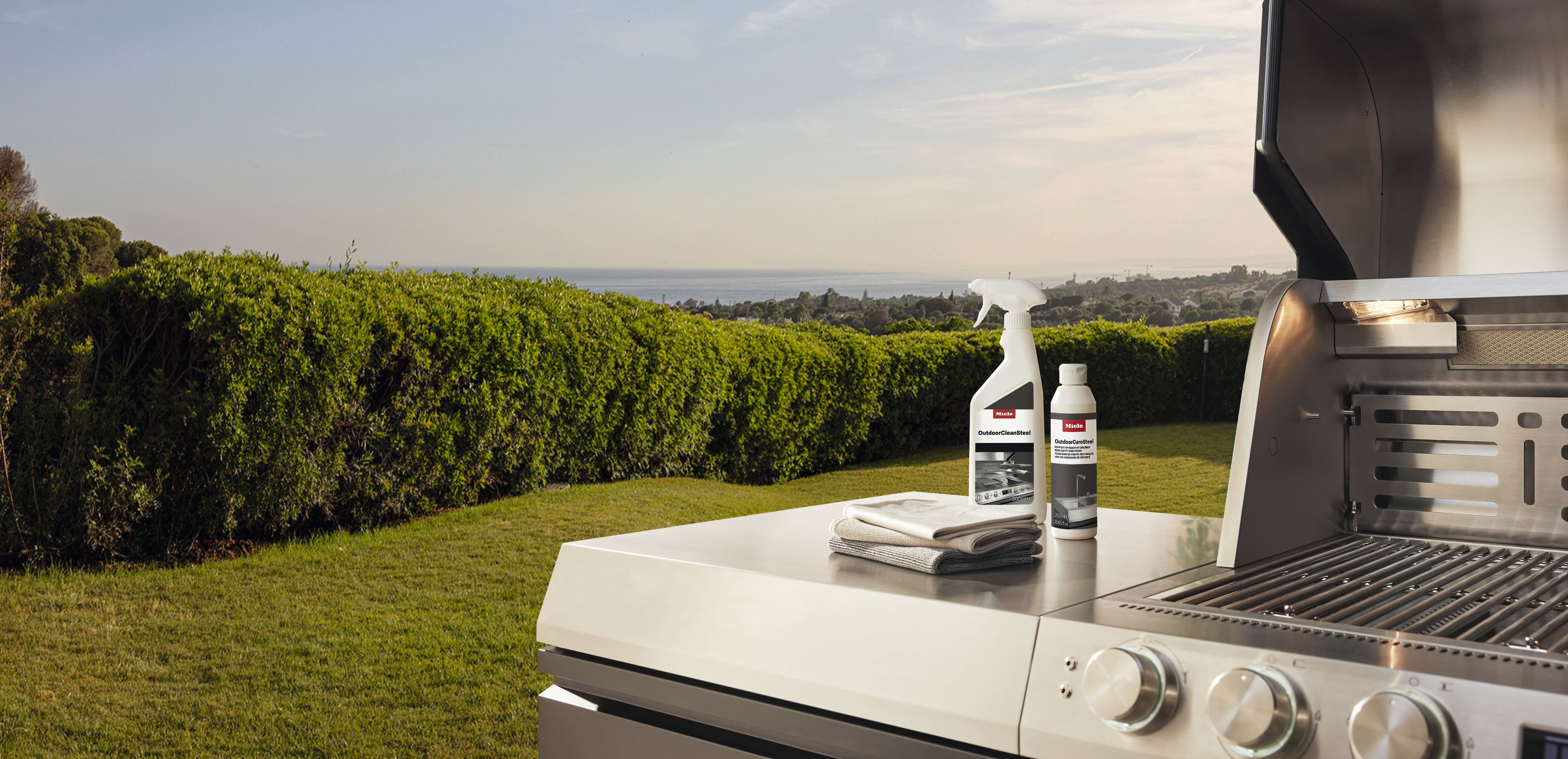 Reinigungsprodukte für Außenküchen Reinigungsprodukte für Außenküchen
