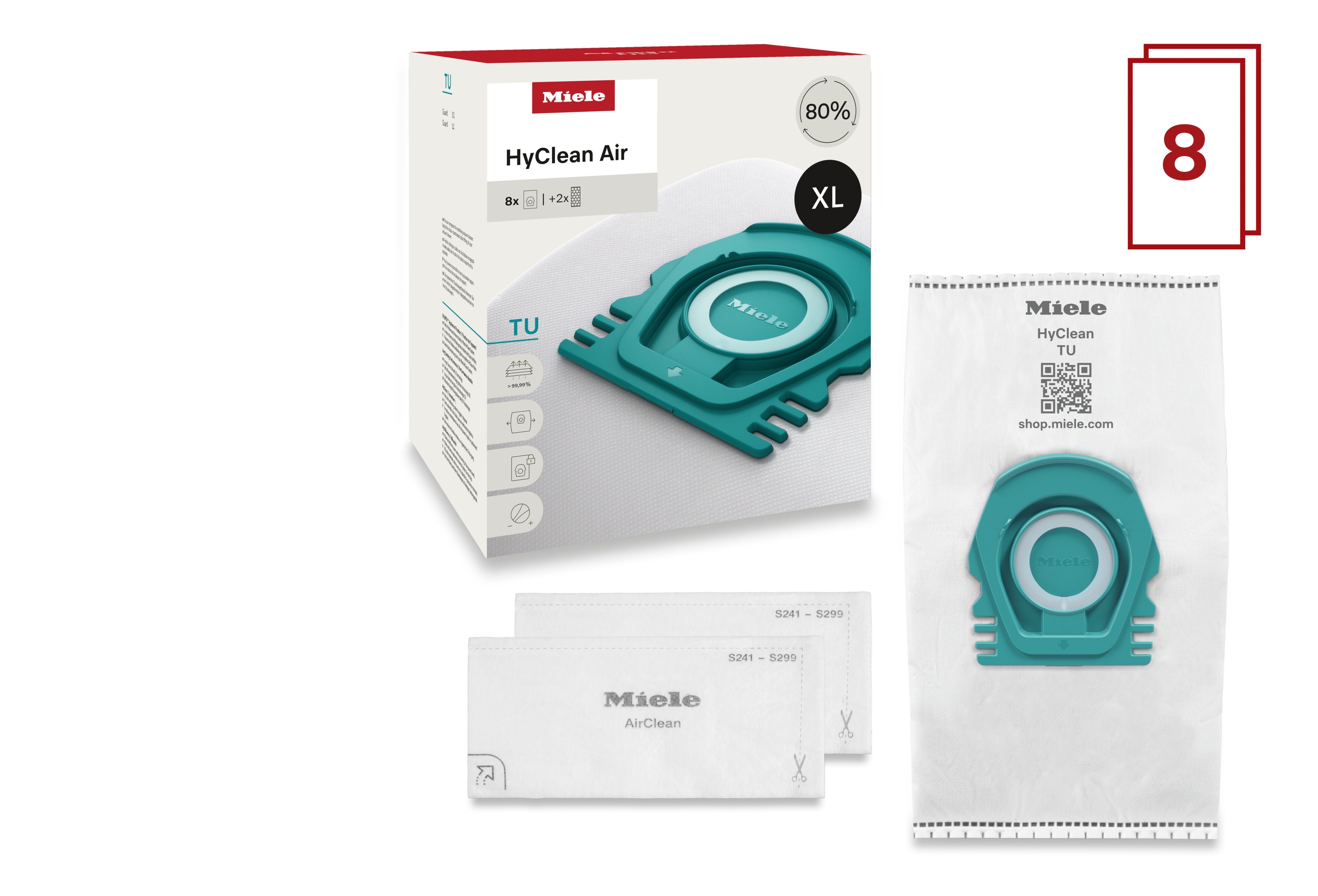 Miele - TU XL HyClean Air – Vacuum cleaner accessories - 2 Miele - TU XL HyClean Air – Vacuum cleaner accessories - 2