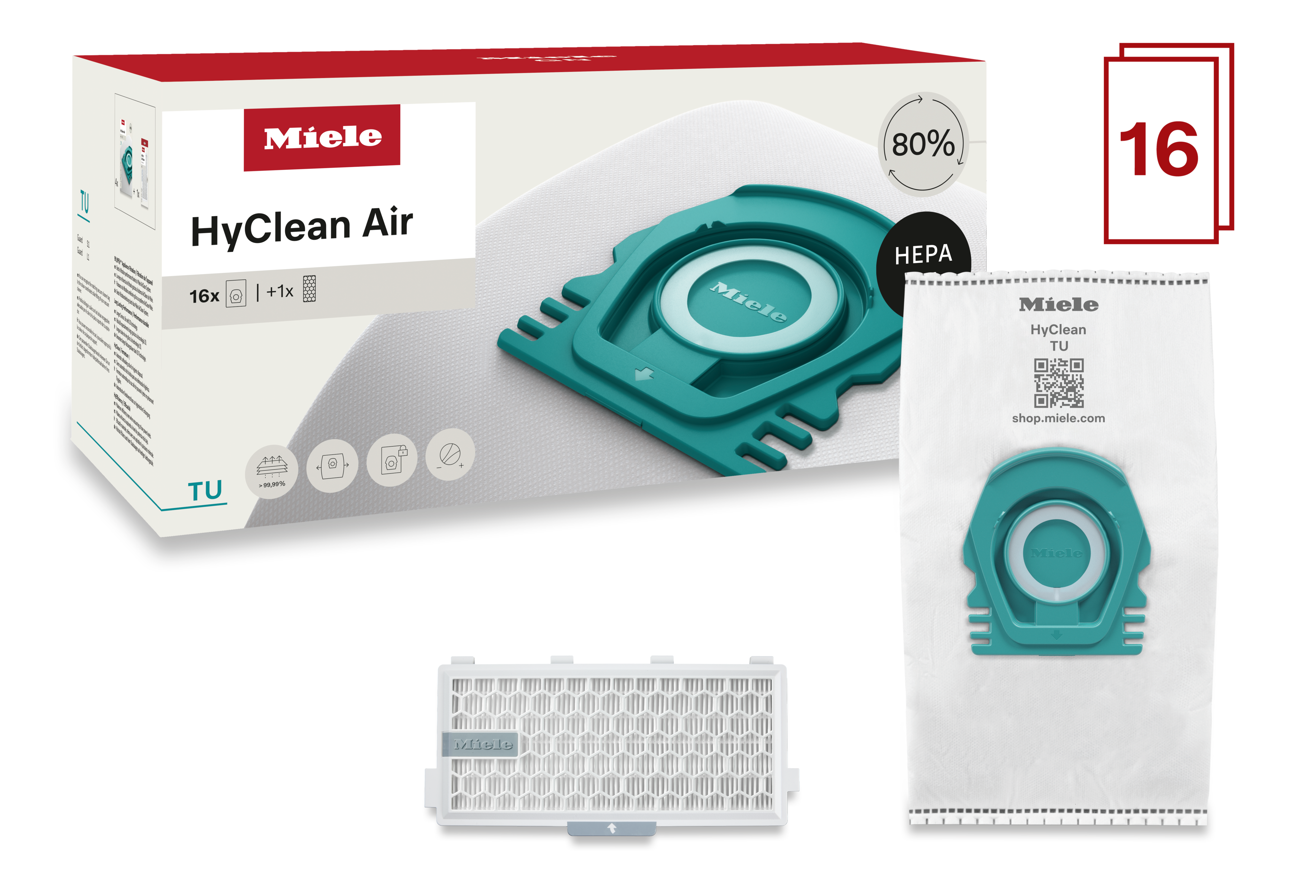 Miele - TU Performance Pack HyClean Air – Vacuum cleaner accessories - 2
