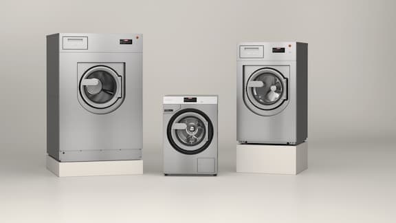 Industrial washing machines from the Benchmark range