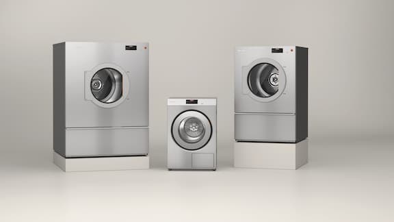 Professional tumble dryers from the Miele Benchmark range