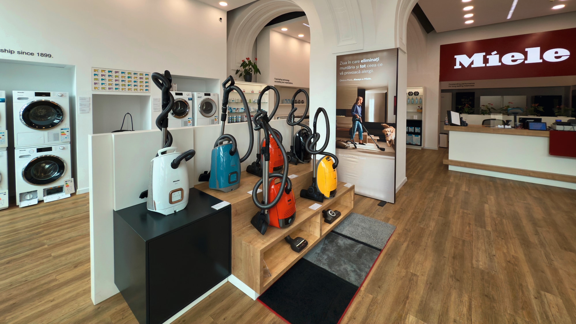 interior of Miele experience center