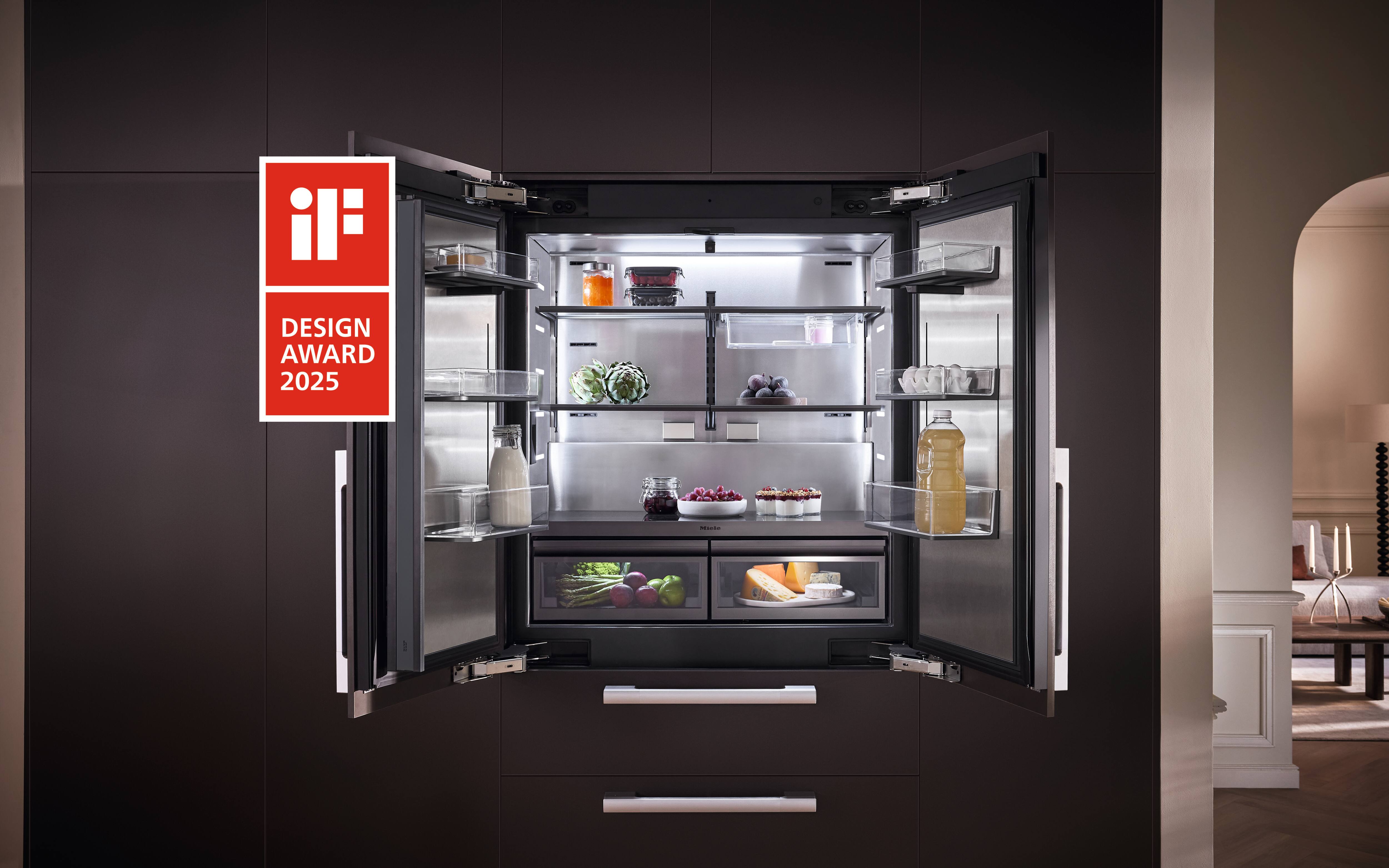 Miele MasterCool with both doors opened Miele MasterCool with both doors opened