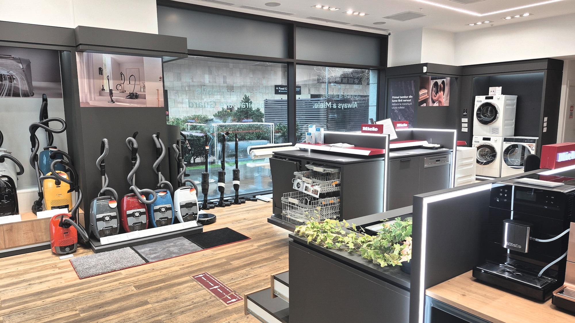 interior of Miele experience center