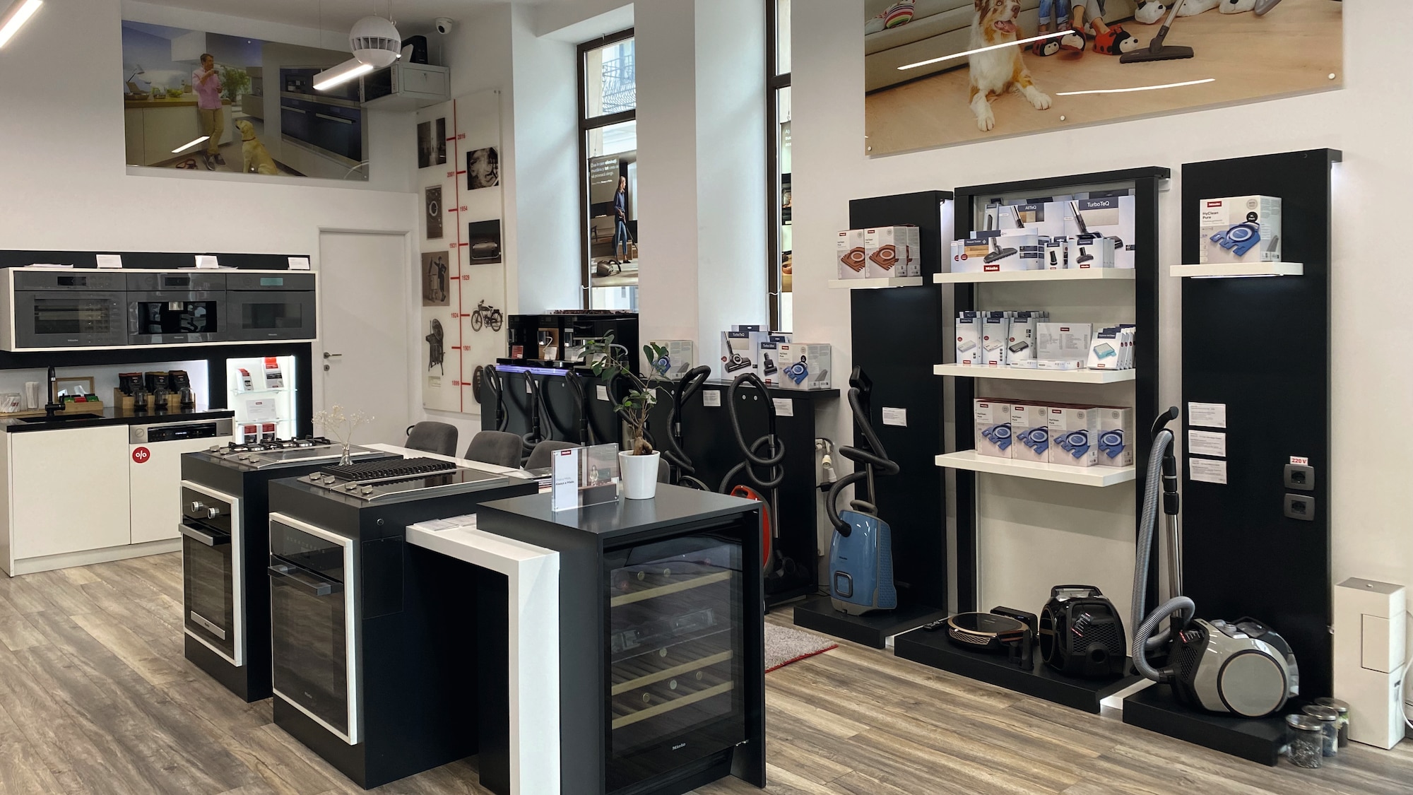 interior of Miele experience center