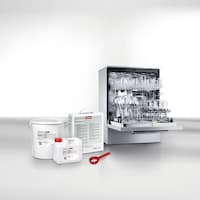 ExploreLine laboratory washer with an example configuration of baskets and inserts.