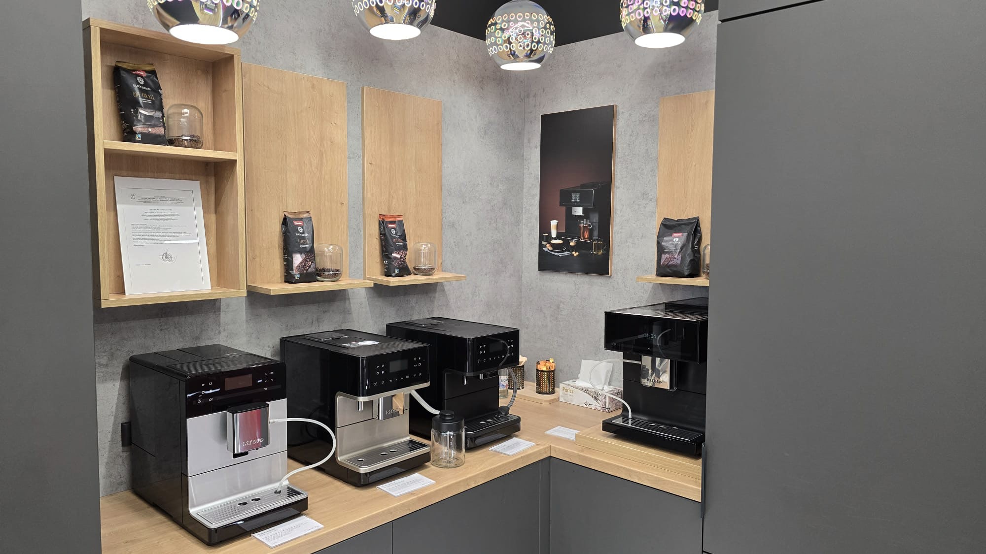 interior of Miele experience center