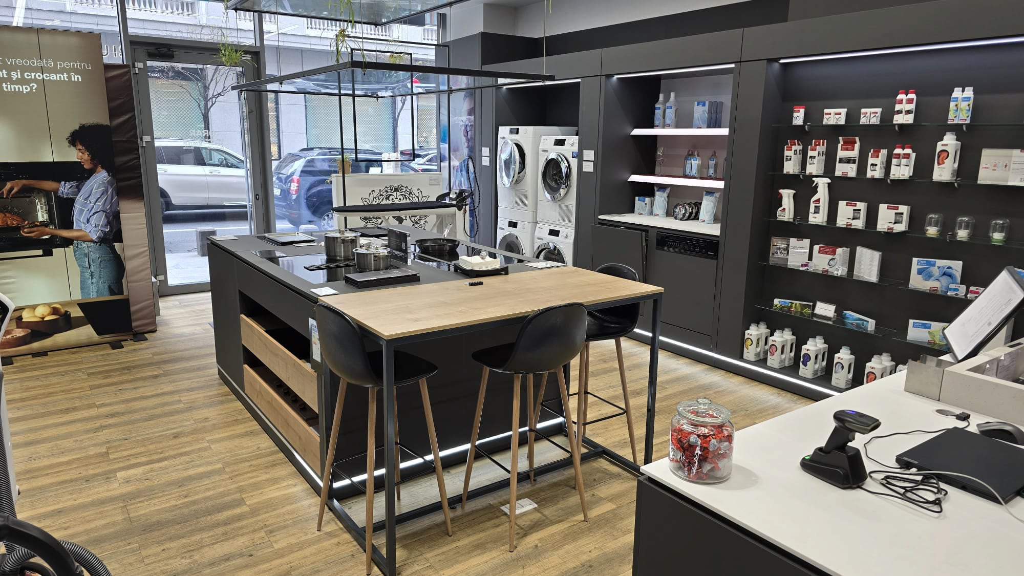 interior of Miele experience center