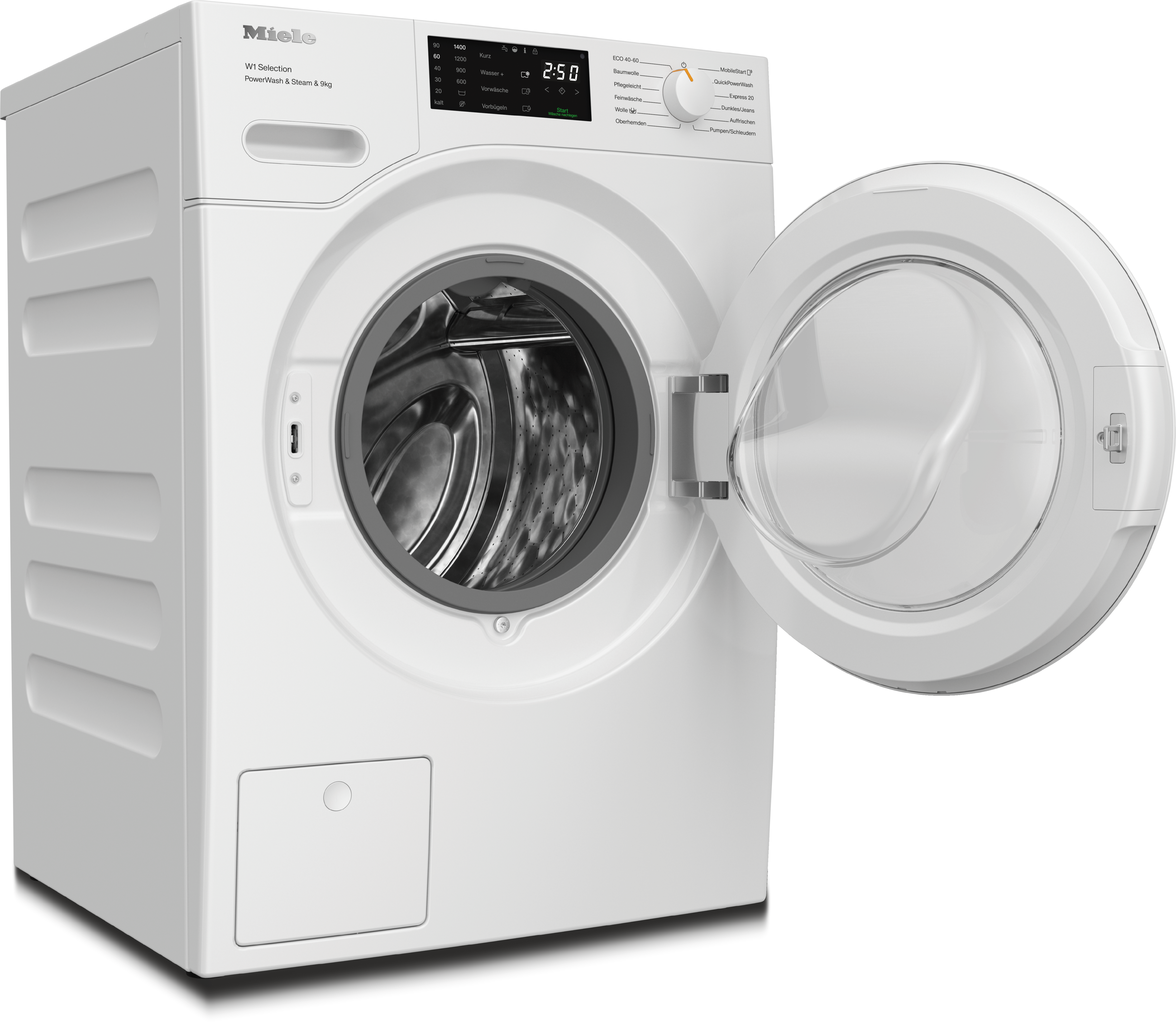 Miele - WSD383 WCS PWash&Steam&9kg – Waschmaschinen - 2