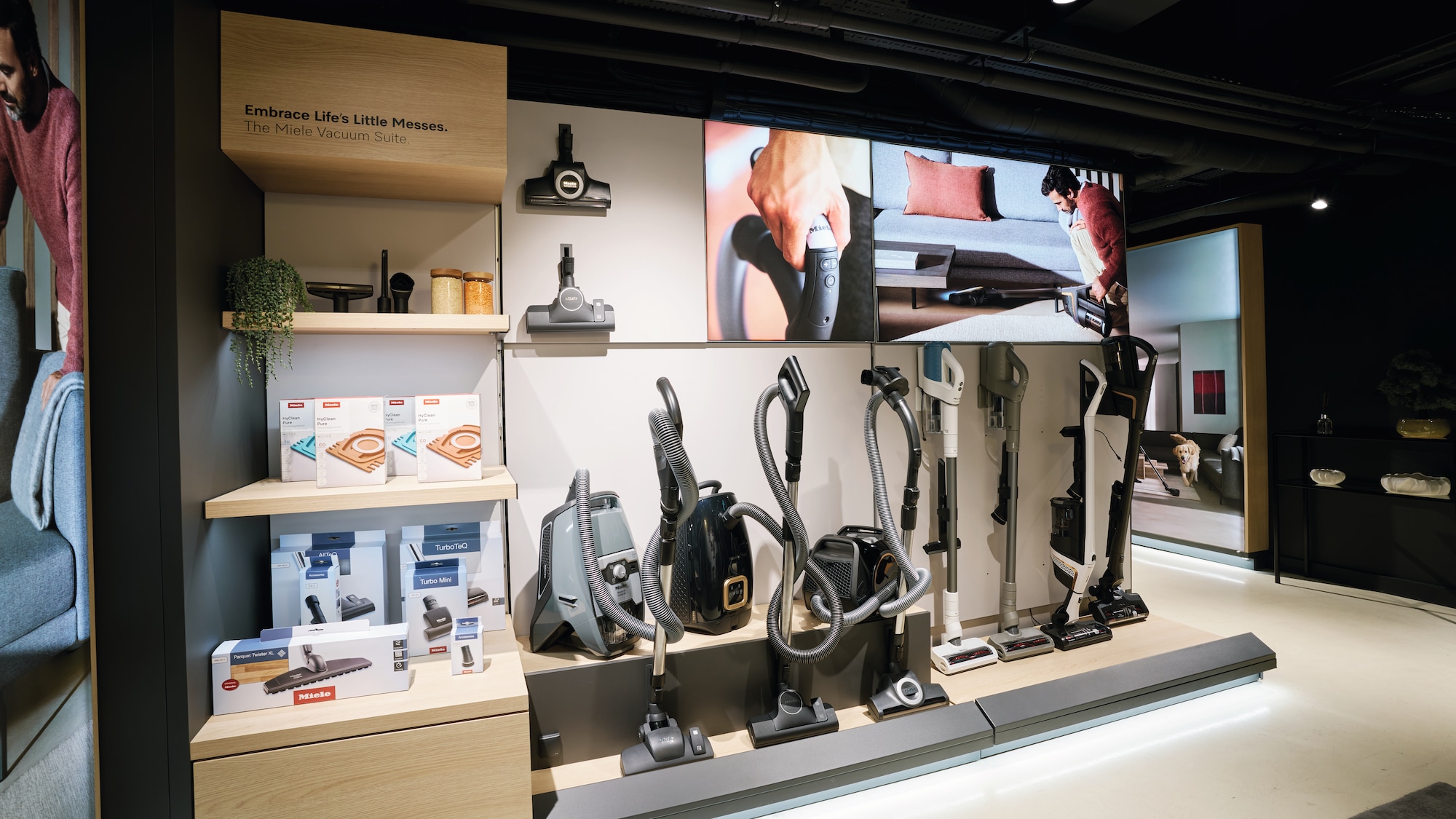 Miele experience center sign