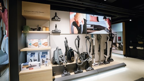 Miele experience center sign