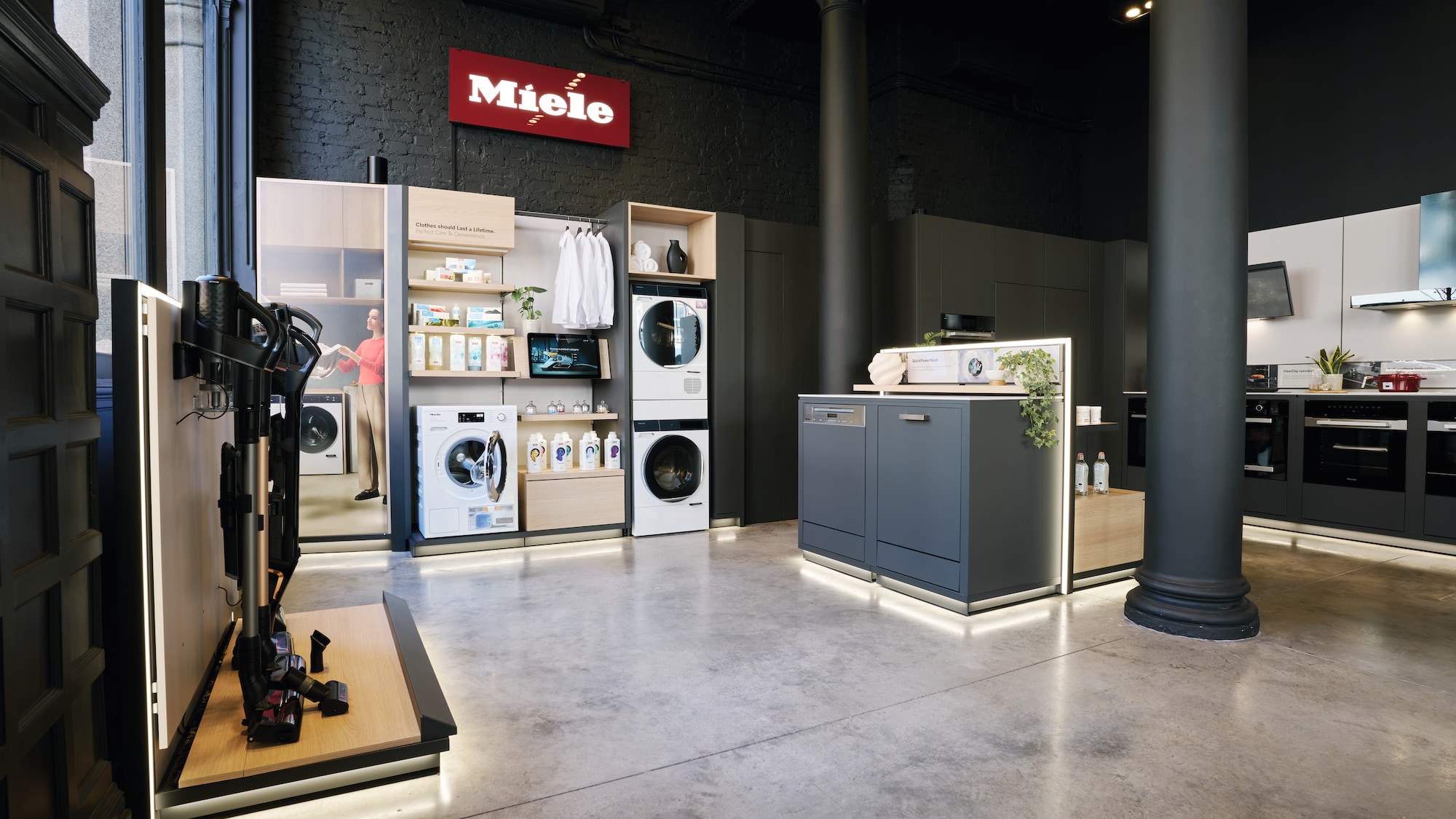 interior of Miele experience center