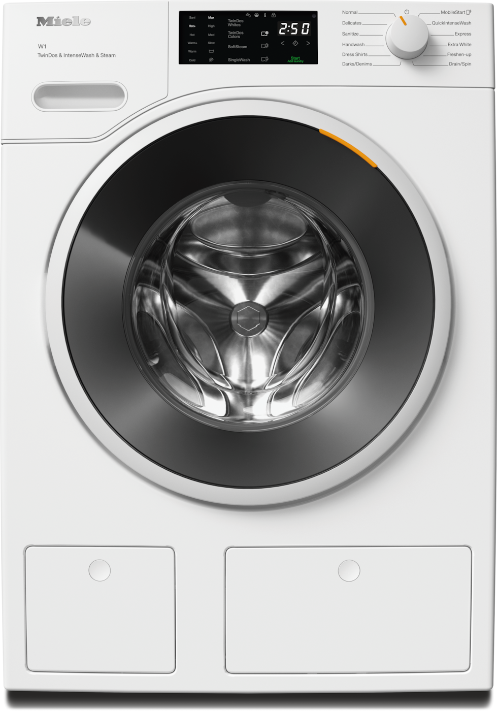 Miele Front-Loading Washing Machine WXF980 WCS TDos & IWash & Steam
