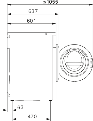 WTD 160 WCS Washer-Dryer product photo Missing translation L