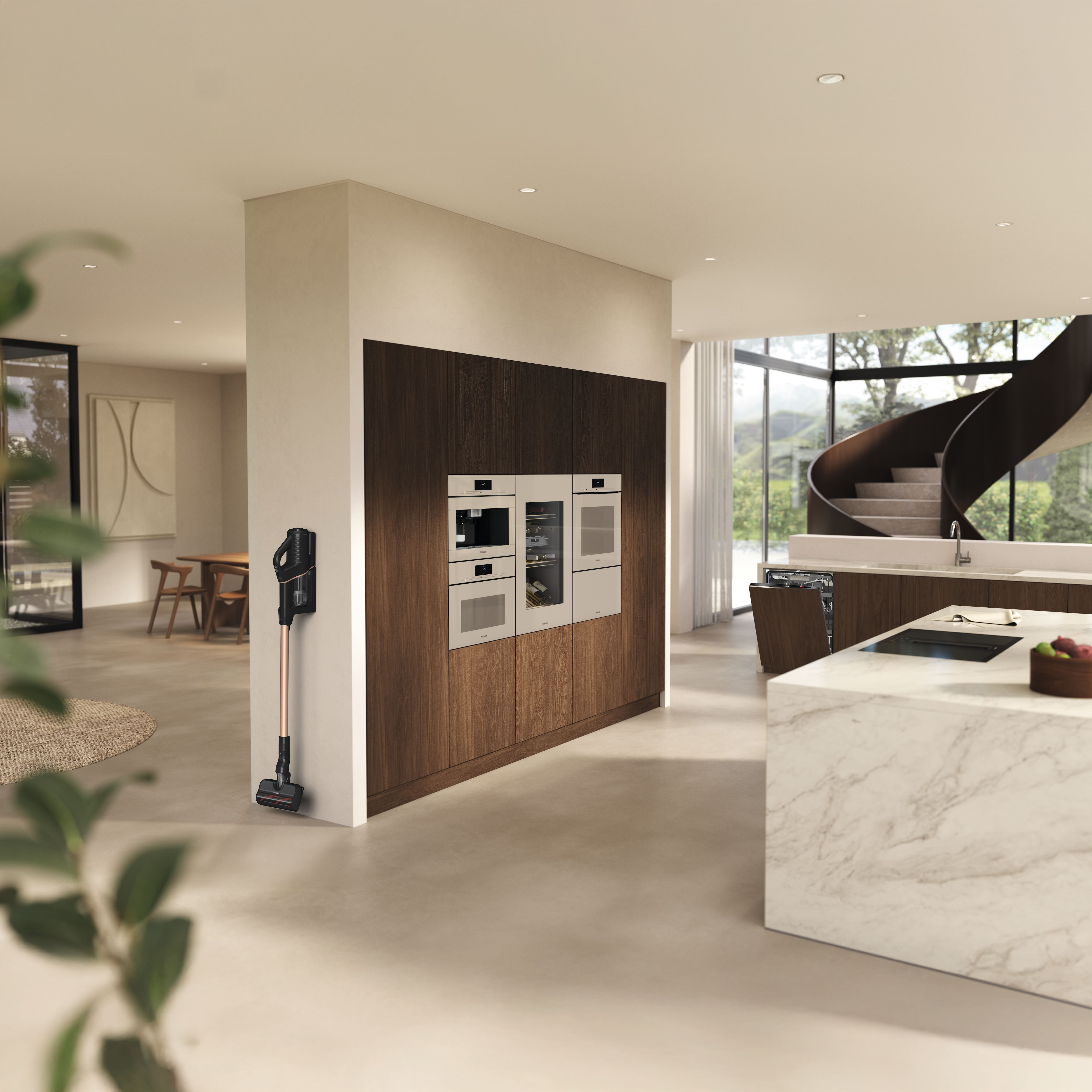 Miele Einbauküche mit Duoflex HX1