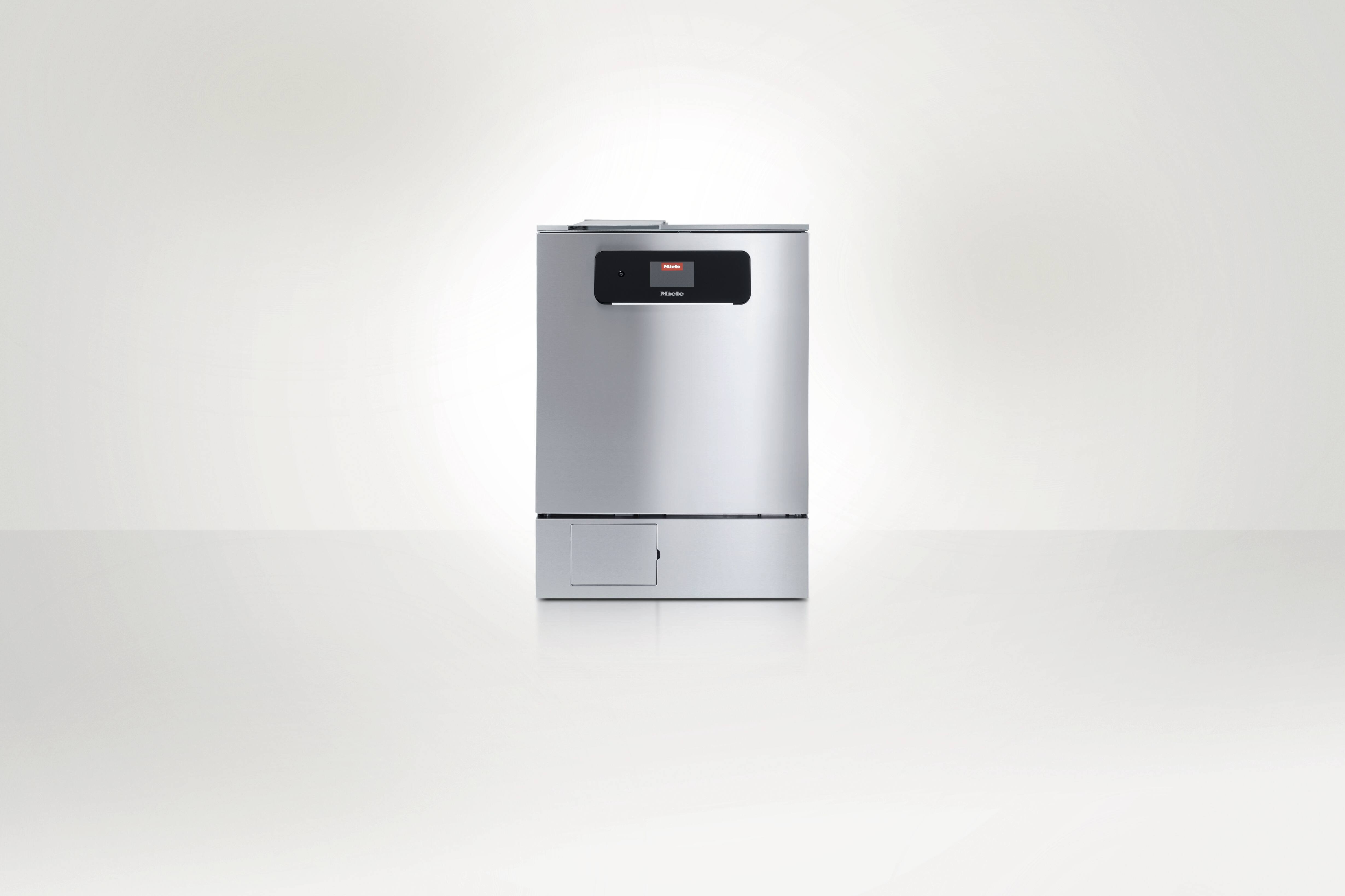 Range of Miele Professional washer disinfectors for the medical and dental sectors, including PWD 8534, PWD 8683, and PWD 7121.