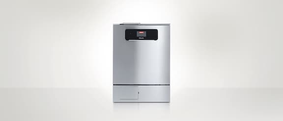 Range of Miele Professional washer disinfectors for the medical and dental sectors, including PWD 8534, PWD 8683, and PWD 7121.