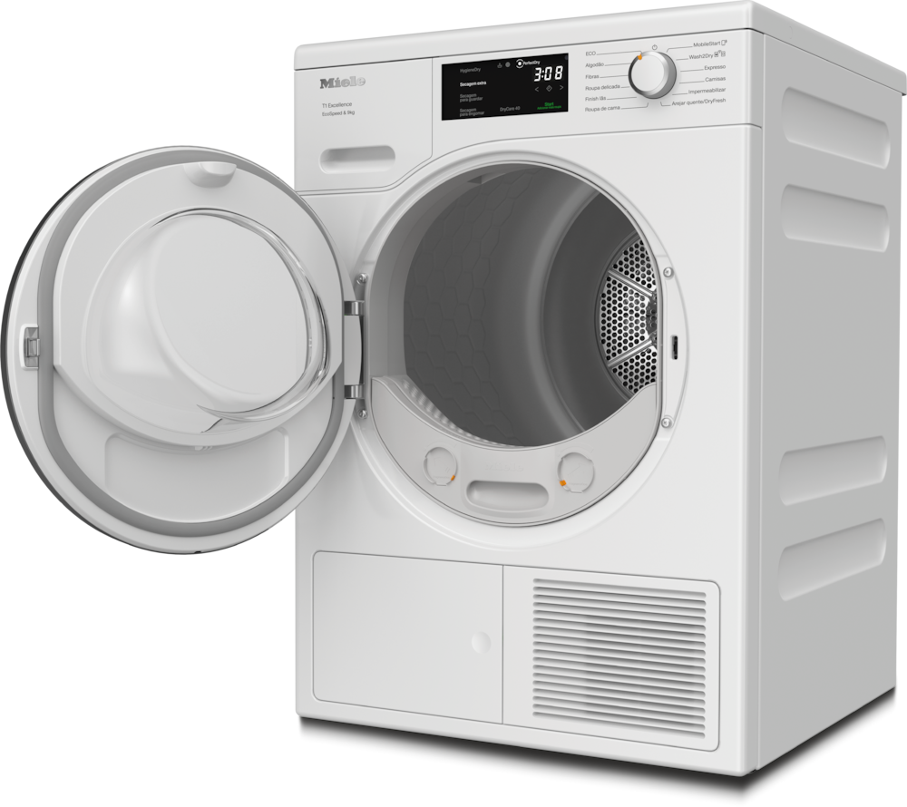 Miele - TEH785WP EcoSpeed&9kg – Máquinas de secar roupa - 2 Miele - TEH785WP EcoSpeed&9kg – Máquinas de secar roupa - 2
