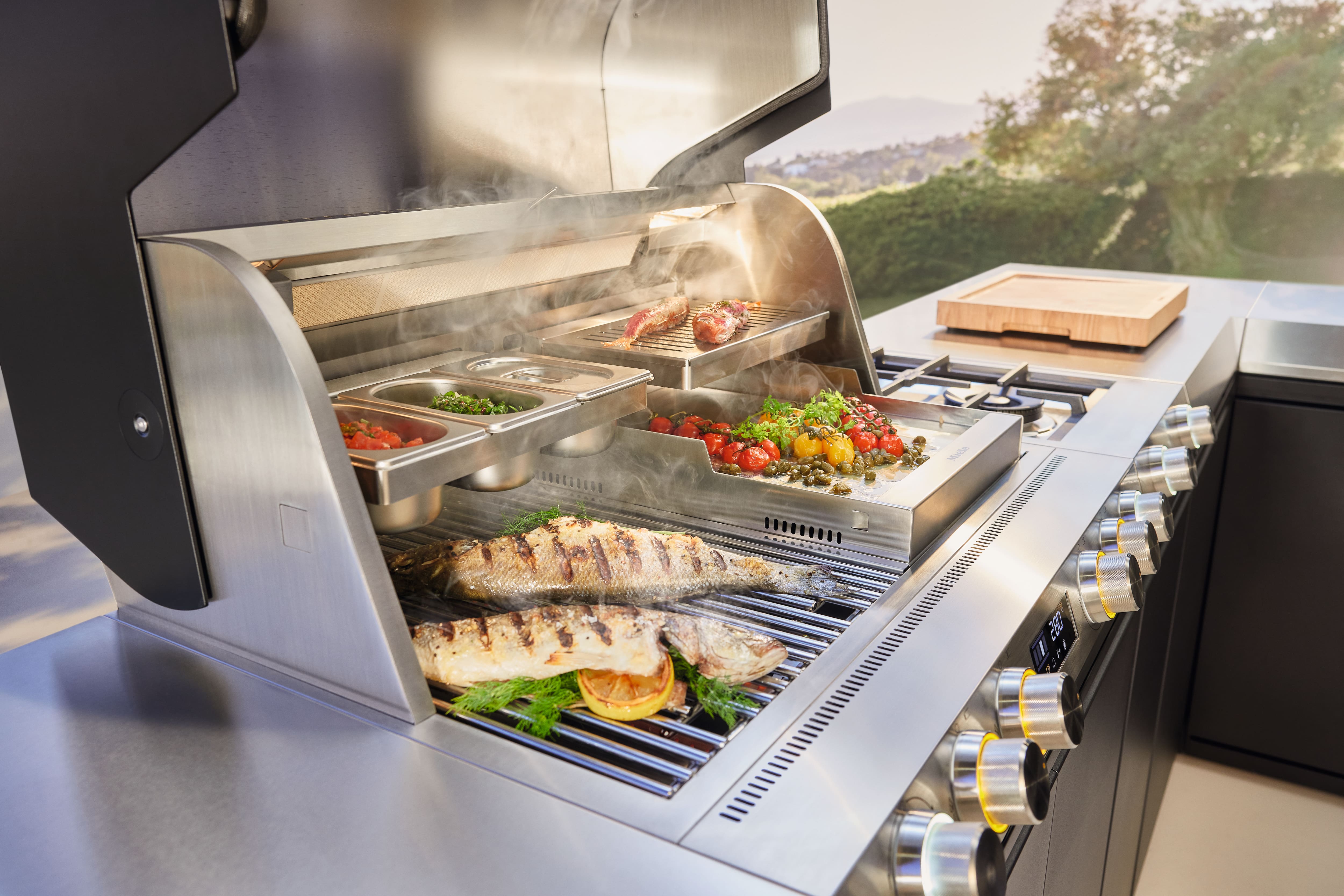 Miele - Dreams – Fire Pro L 4P Einlegeboden – Grillen und Kochen - 7