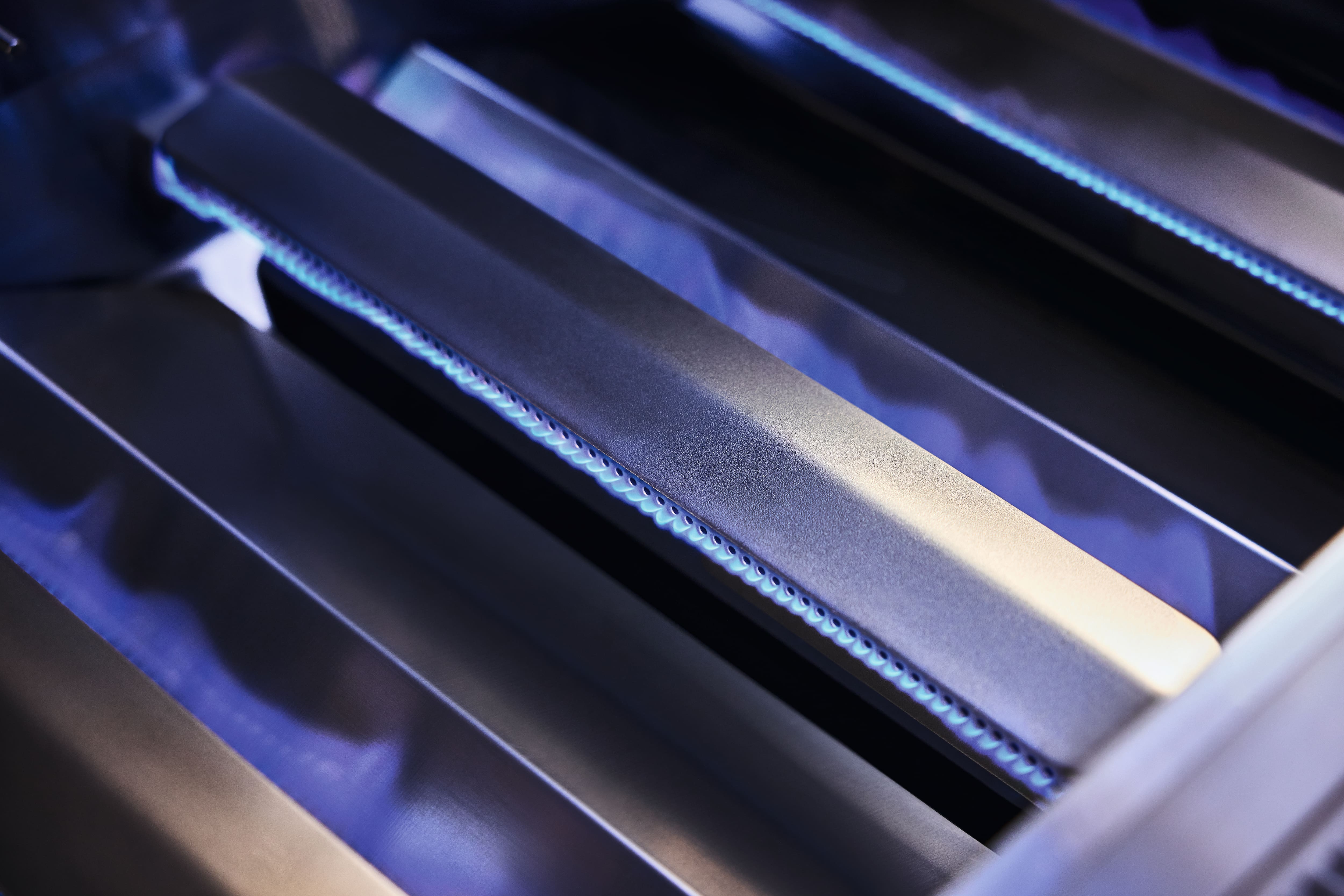 the inside of a Miele grill