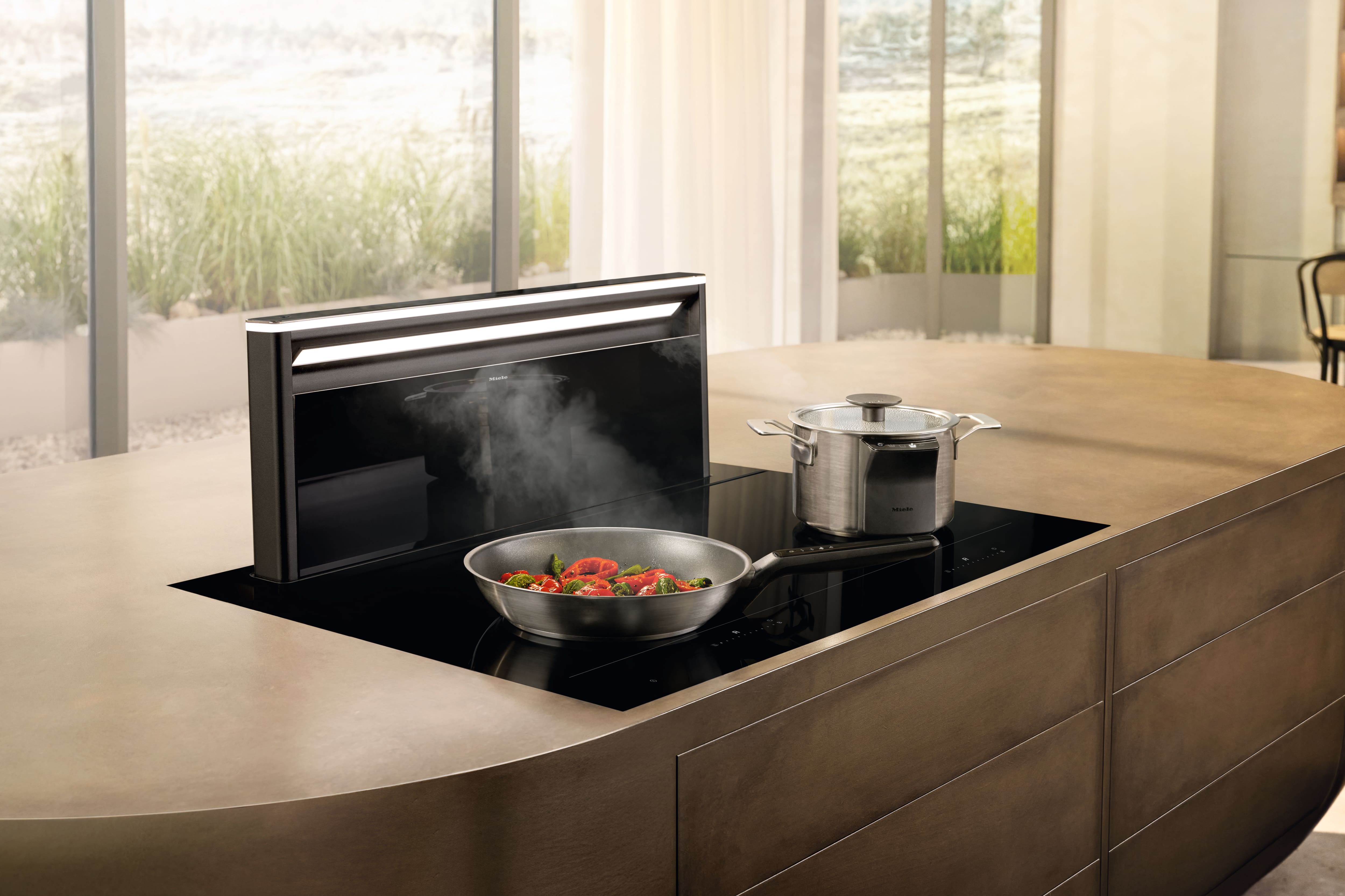 Miele - DAD 6980 Levantar Ambient ObsidianBlack – Okapy kuchenne - 4