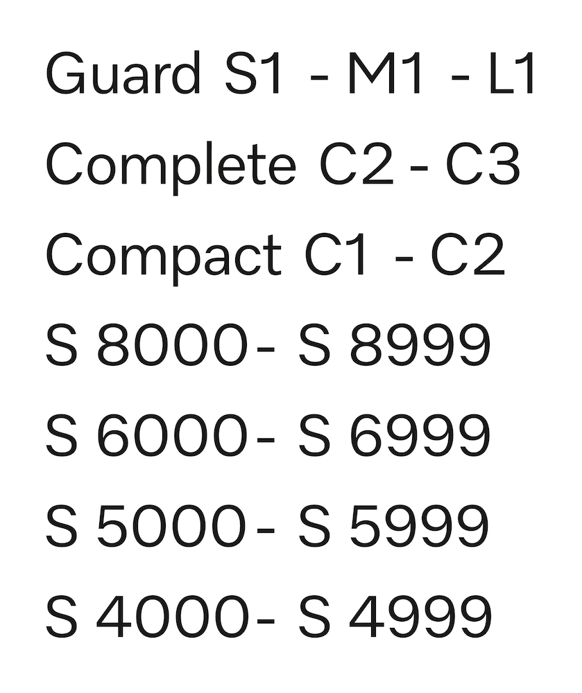Accessories - SF-SA 50 - 5 Accessories - SF-SA 50 - 5