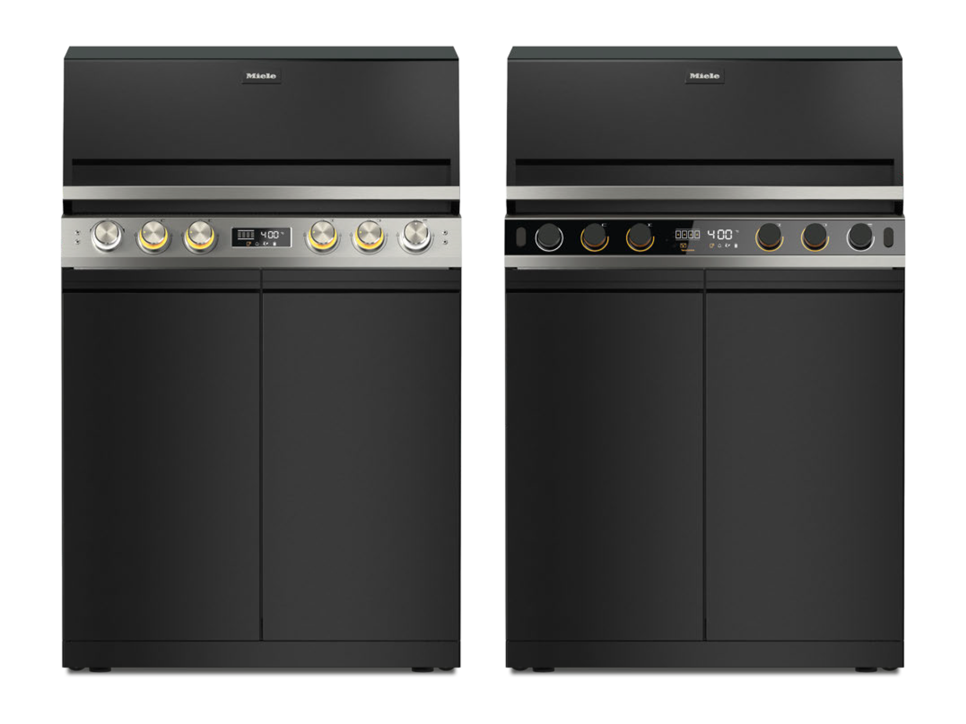 Два интеллектуальных газовых гриля Miele Fire Pro и Fire Pro IQ