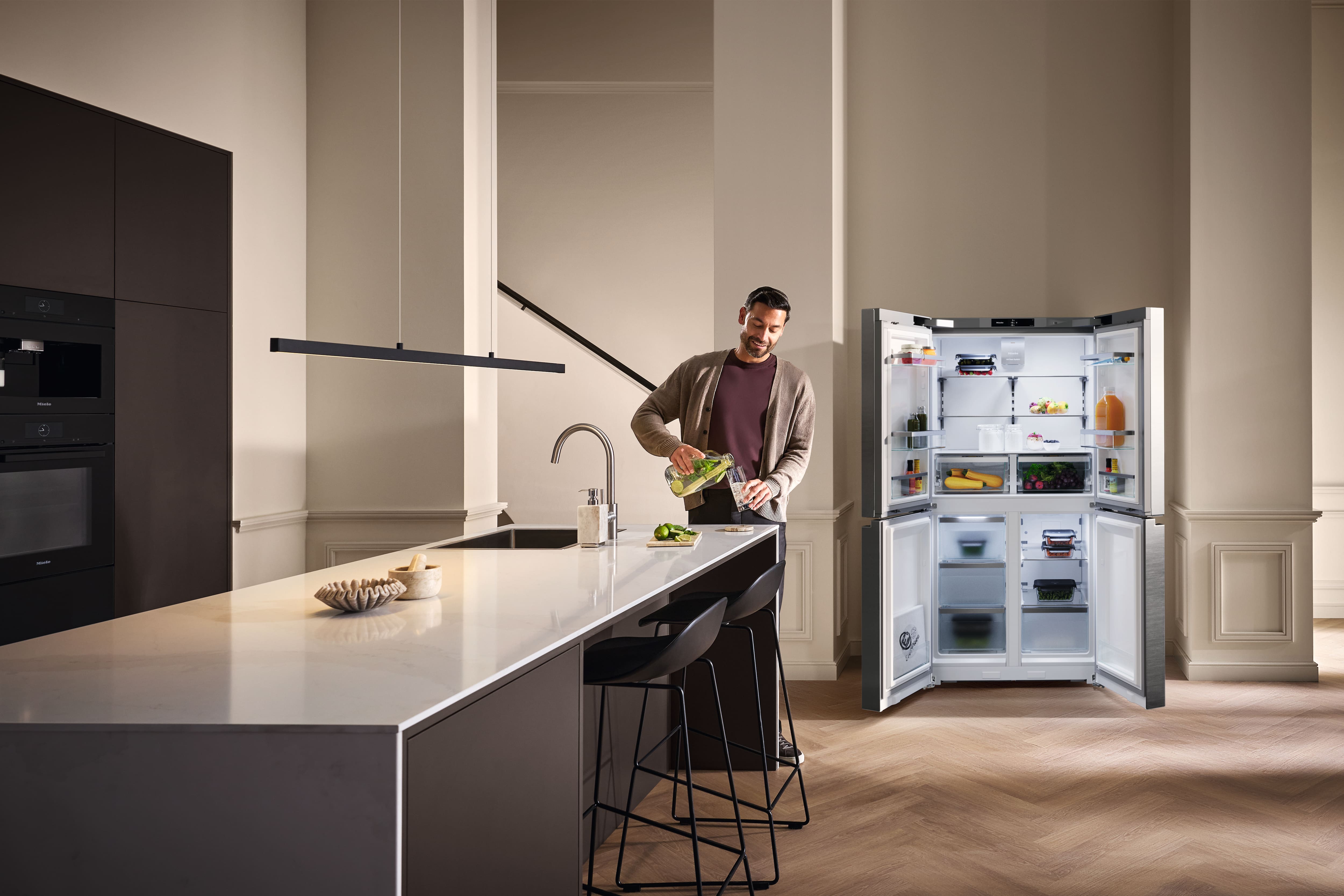 Miele - KFFD 6741 Edelstahl CleanSteel – Kühl- und Gefriergeräte - 8