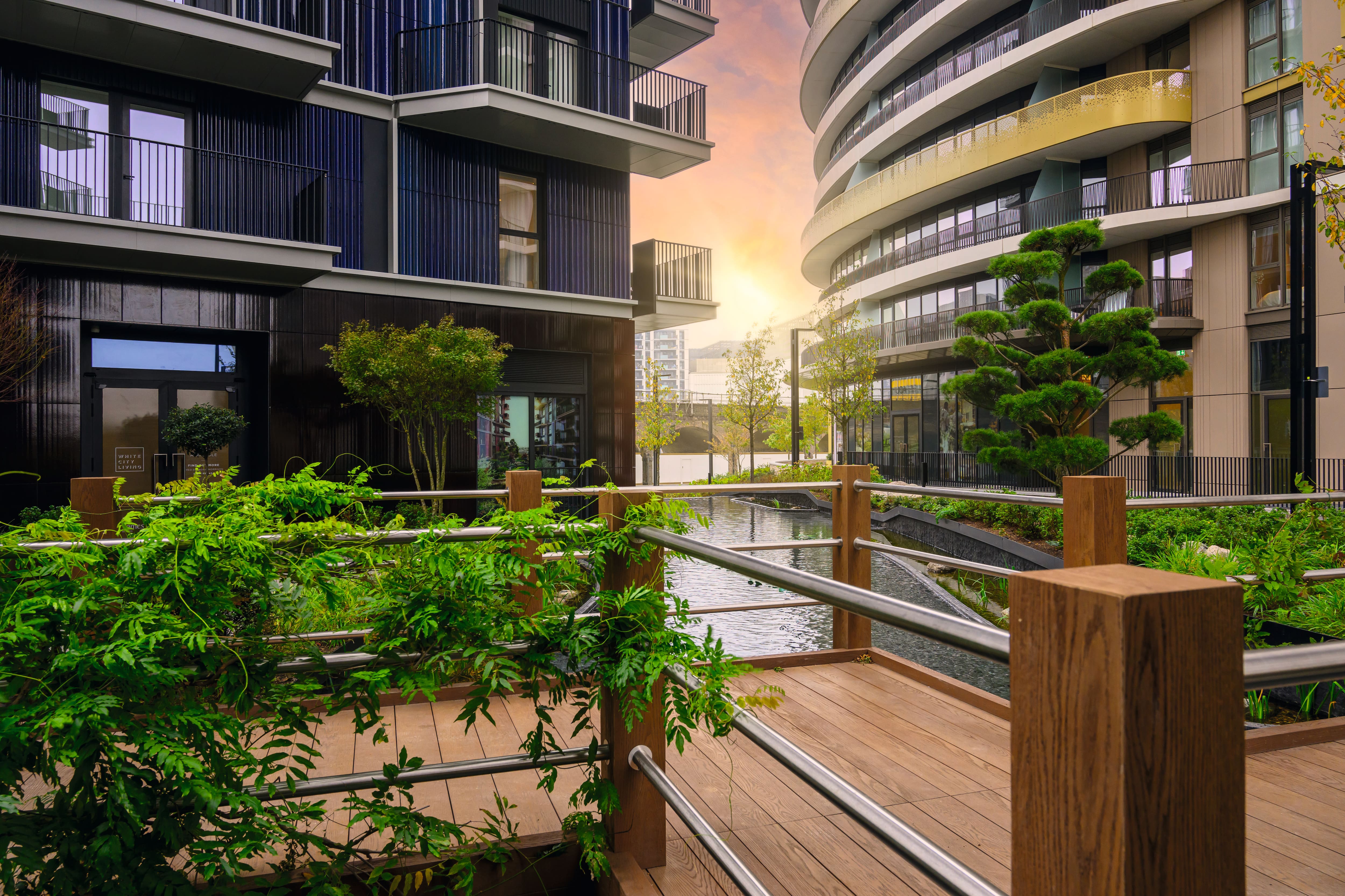 Luxury building in London