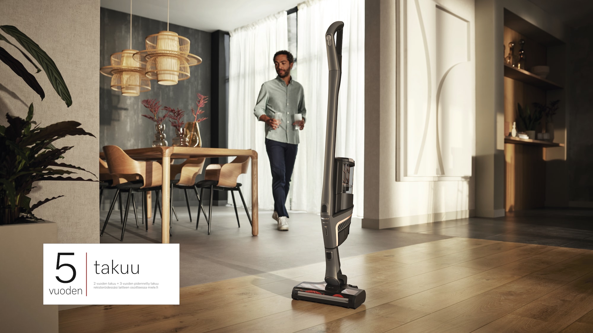 Image of a Miele Triflex vacuum cleaner