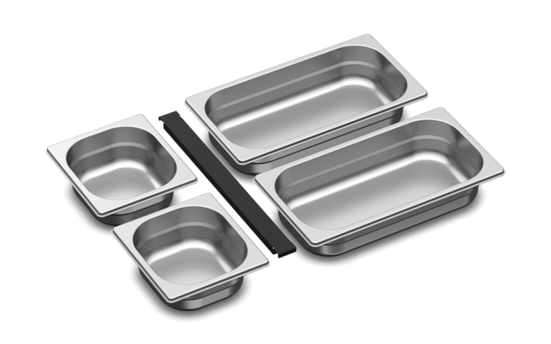 Set di placche di cottura/conservazione per cassetti S