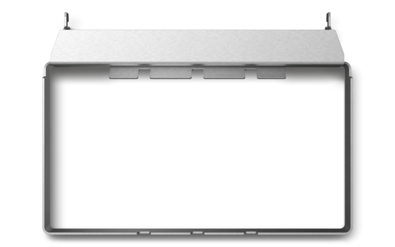 Warmhalterost Rahmen