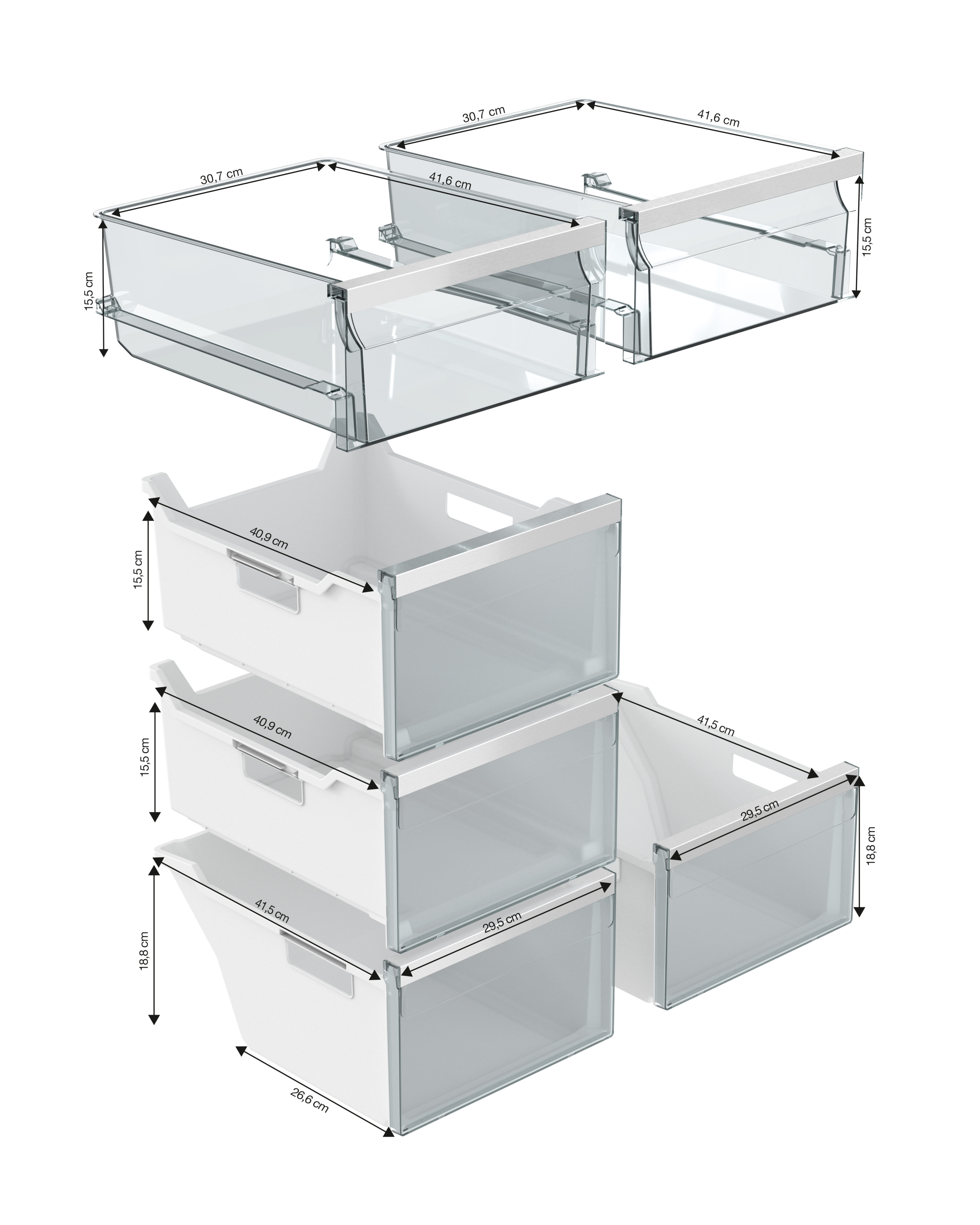 Miele - KFFD 6741 Edelstahl CleanSteel – Kühl- und Gefriergeräte - 5