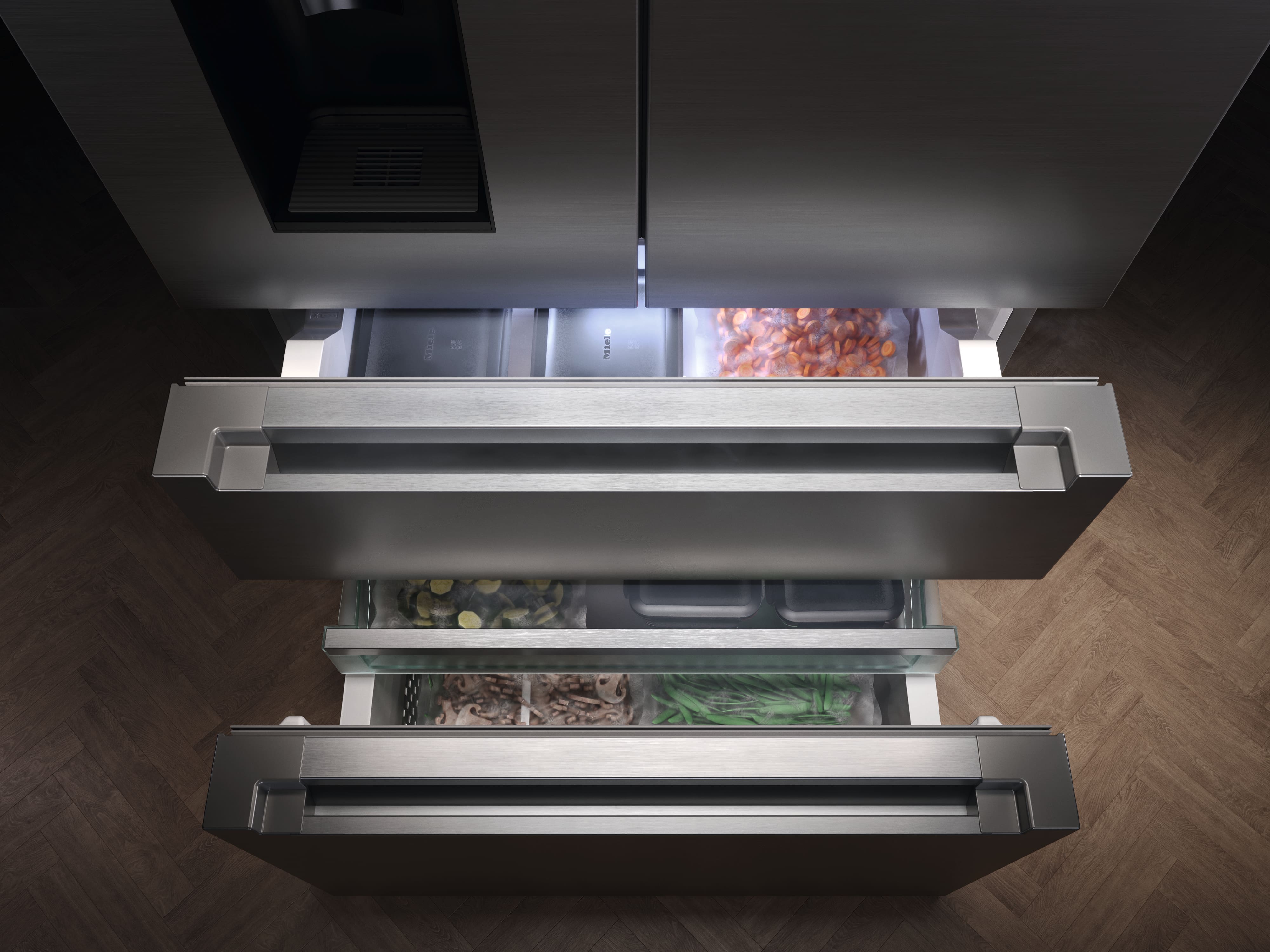 Miele - KFFD 6765 Edelstahl CleanSteel – Kühl- und Gefriergeräte - 6