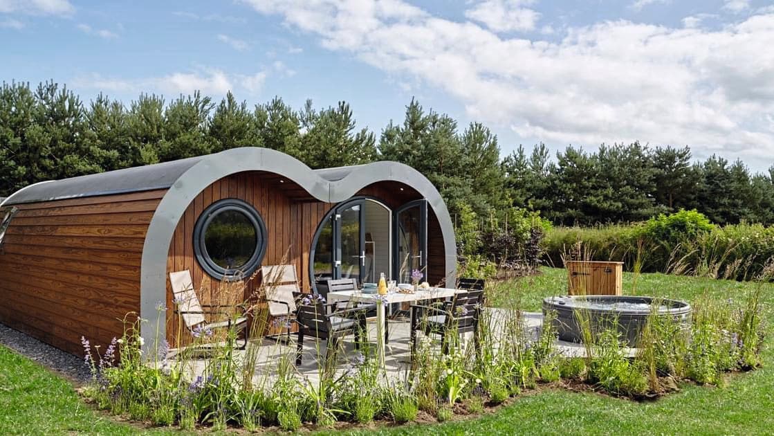 Bryn Tanat Lodge Outdoors