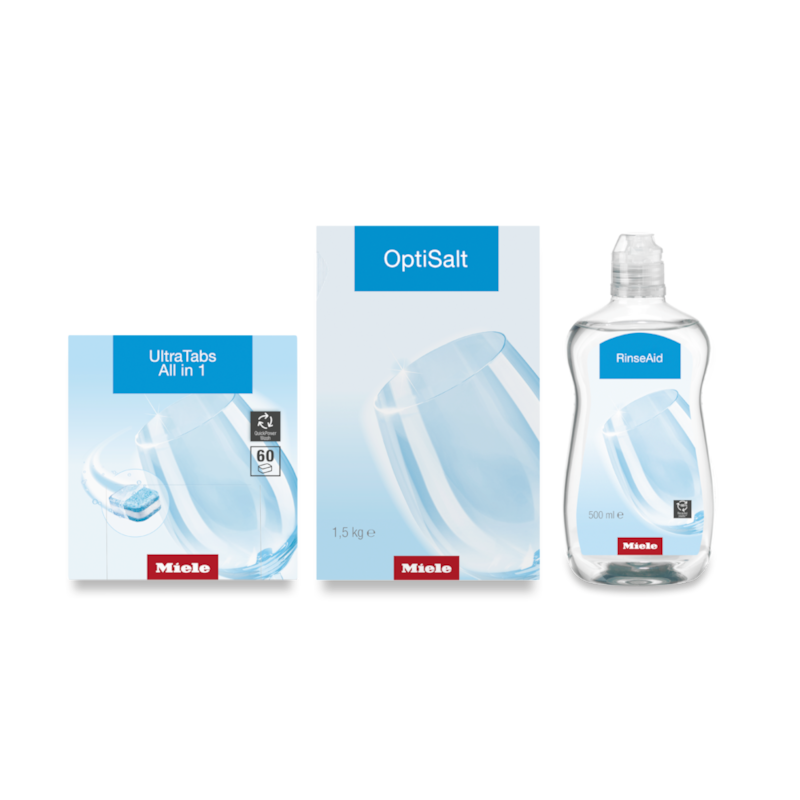 Dishwasher detergent set