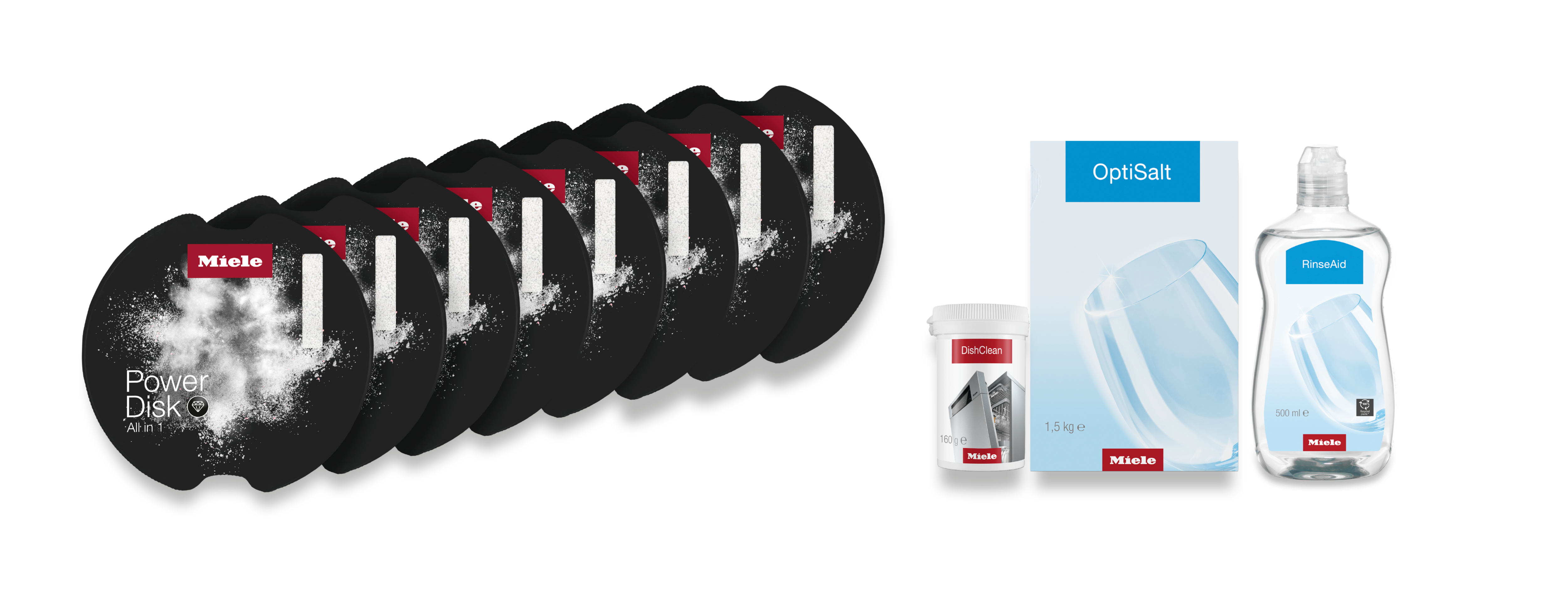 Miele - GS SETD8 & Care Set – Détergents - 1