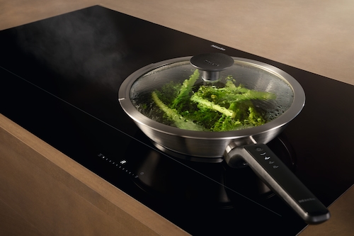 KMBP 8528 M Sense Pan with non-stick coating 28 cm product photo Laydowns Back View L