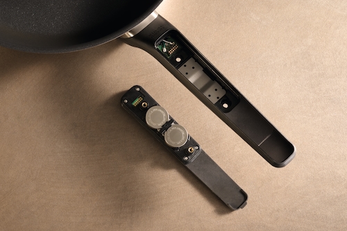 KMBP 8528 M Sense Pan with non-stick coating 28 cm product photo Laydowns Back View L