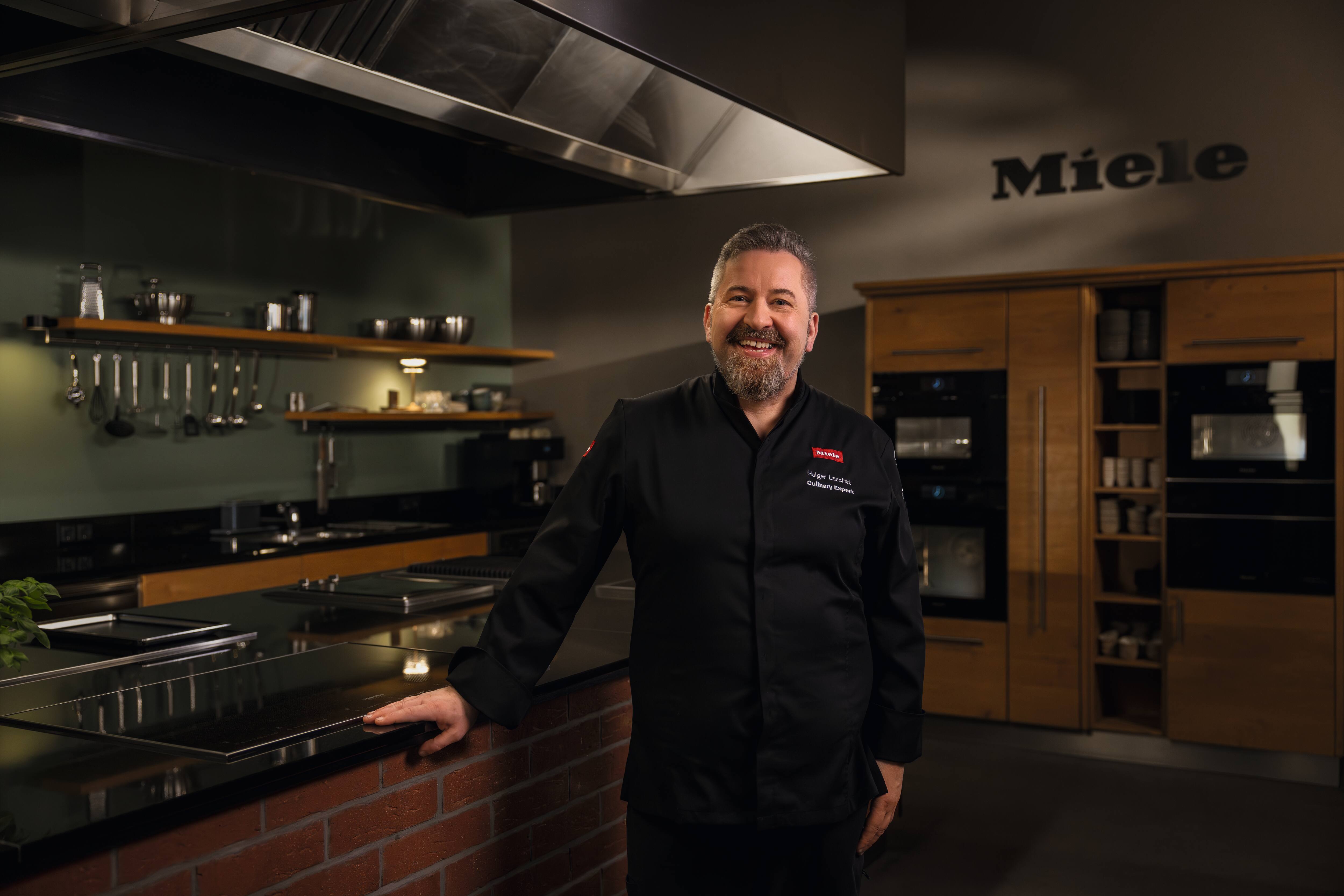 Holger Laschet in seiner Kochschule