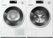 WWD380 WCS PWash & Steam 9kg Washing Machine + TWD640 WP EcoSpeed & 9kg Dryer Set product photo Front View4 S